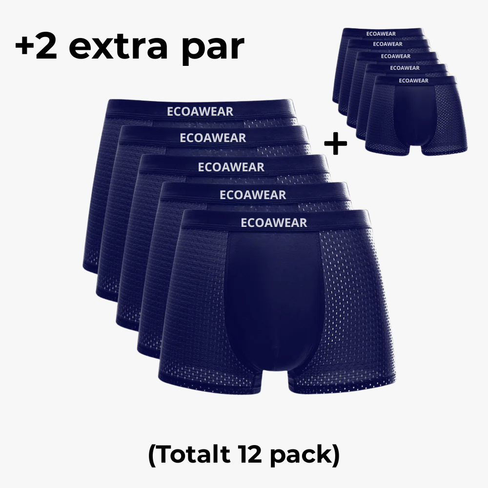 ECOAWEAR® Bambus-Boxershorts, 5er-Pack | 7 extra GRATIS