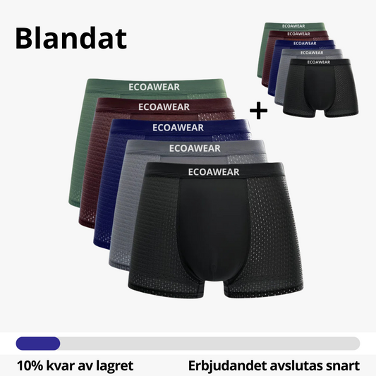ECOAWEAR® Bambus-Boxershorts, 5er-Pack gemischt | 5 extra GRATIS