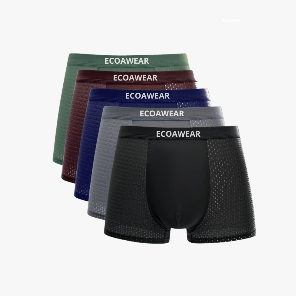 ECOAWEAR® Bambus-Boxershorts, 5er-Pack