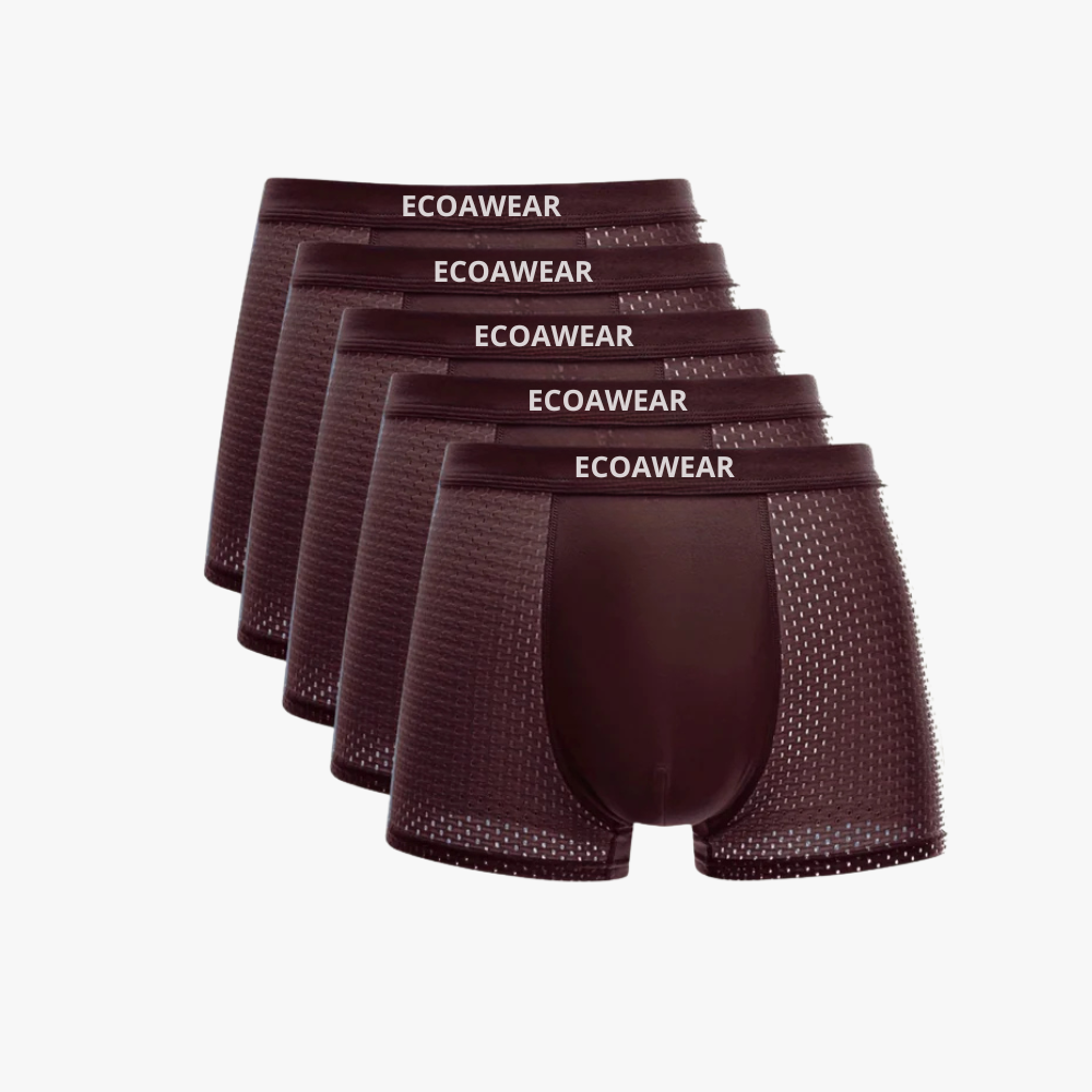 ECOAWEAR® Bambus-Boxershorts, 5er-Pack