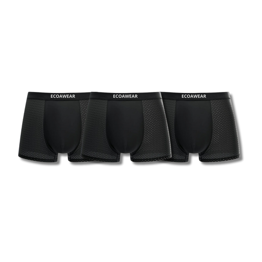 3er-Pack Premium-Boxershorts – SCHWARZ