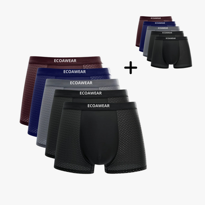 ECOAWEAR® Bambus-Boxershorts, 5er-Pack | 5 extra GRATIS (verschiedene Farben)